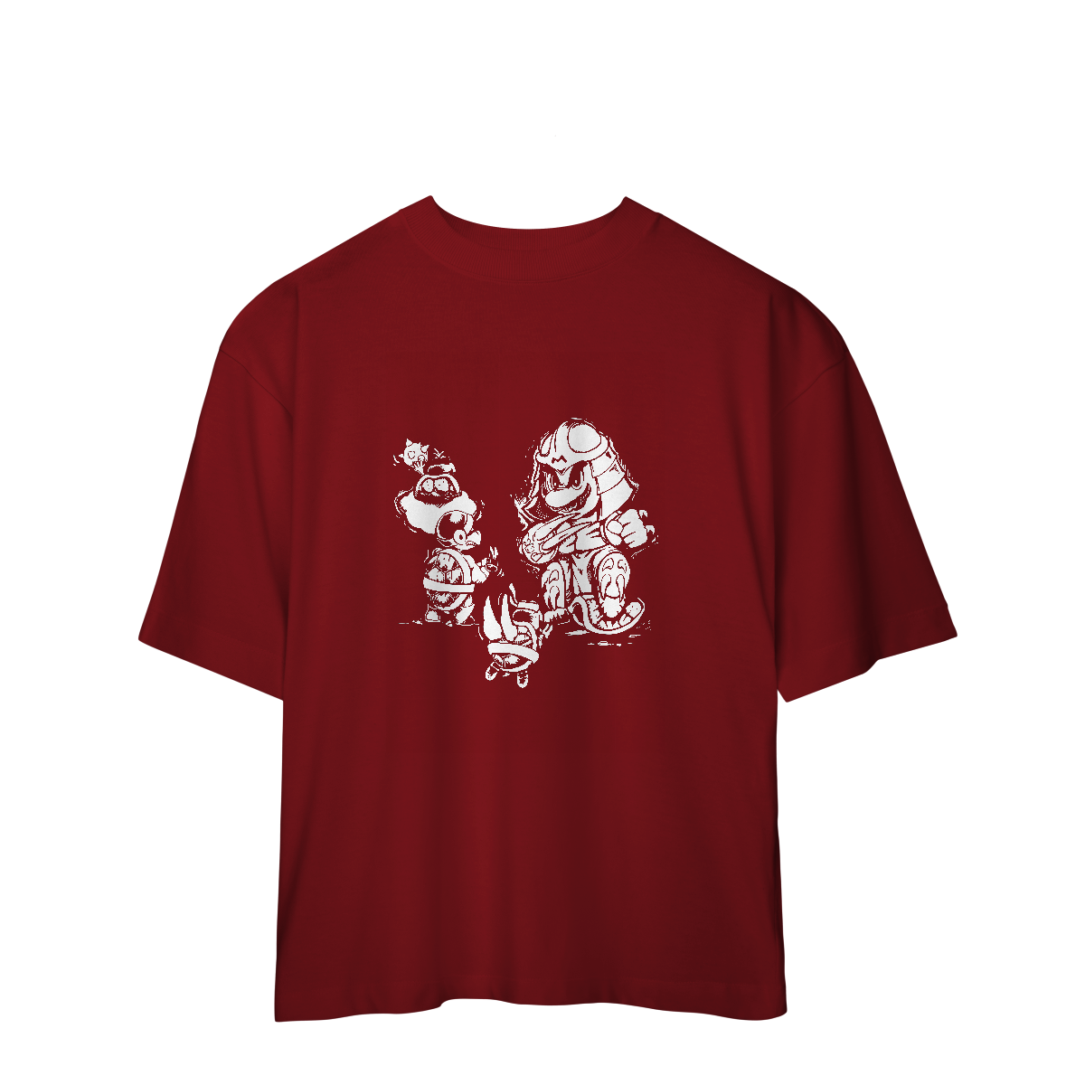 Camisa Oversized Mario Bros Black