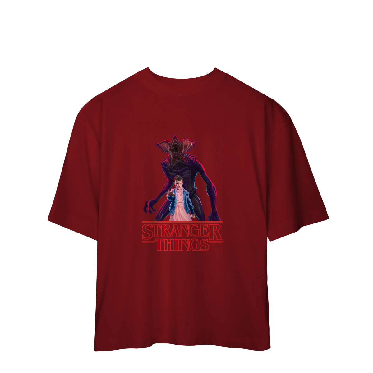 Camisa Oversized Stranger Thing