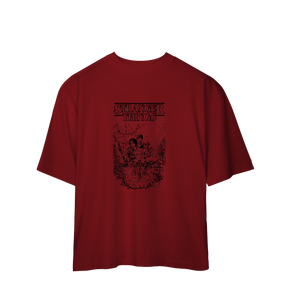 Camisa Oversized Stranger Things Fotolito