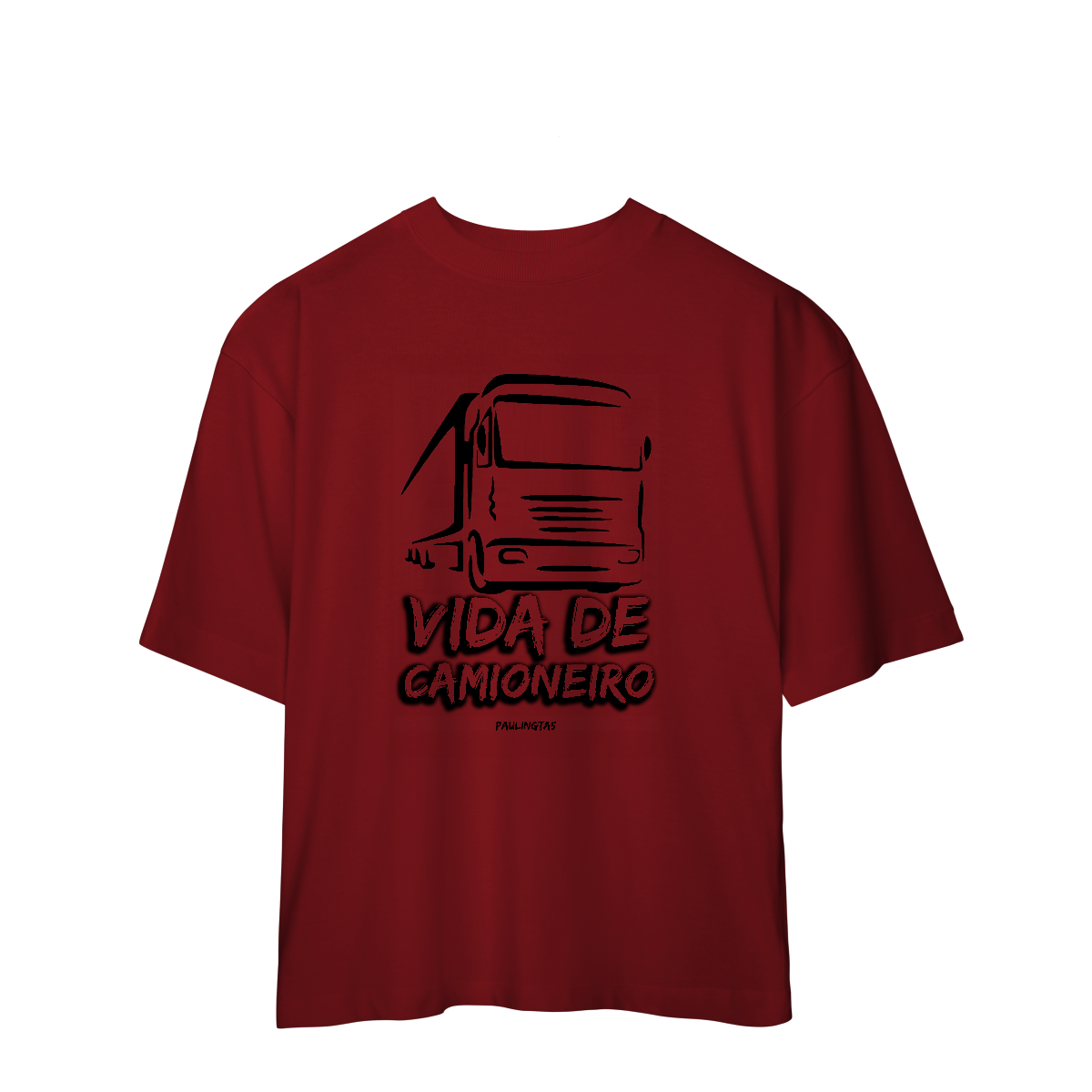 Camisa Oversized Vida de Camioneiro