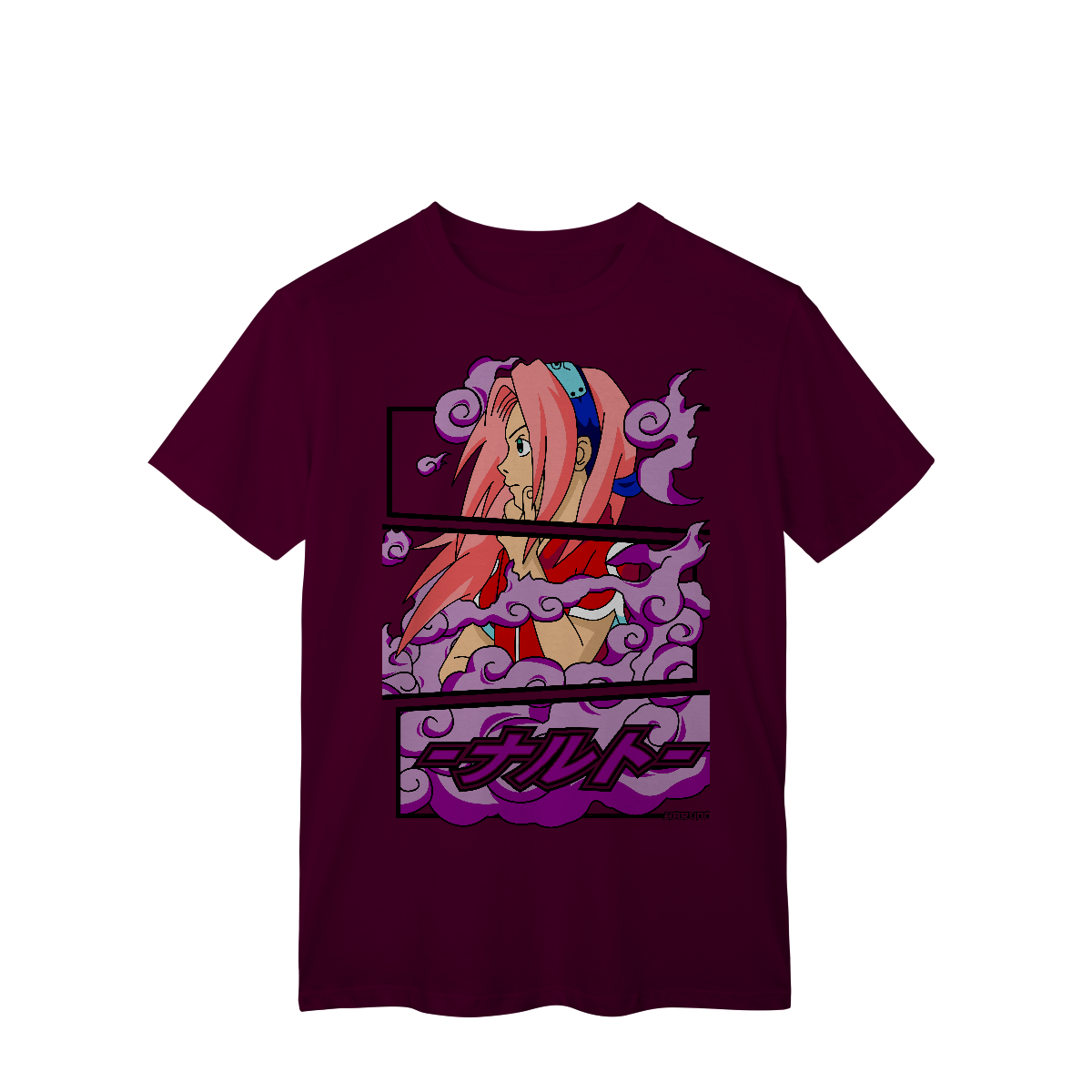 Camisa T-Shirt Classic Sakura Naruto Clássico