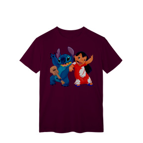 Camisa T-Shirt Classic Lilo e stitch Music