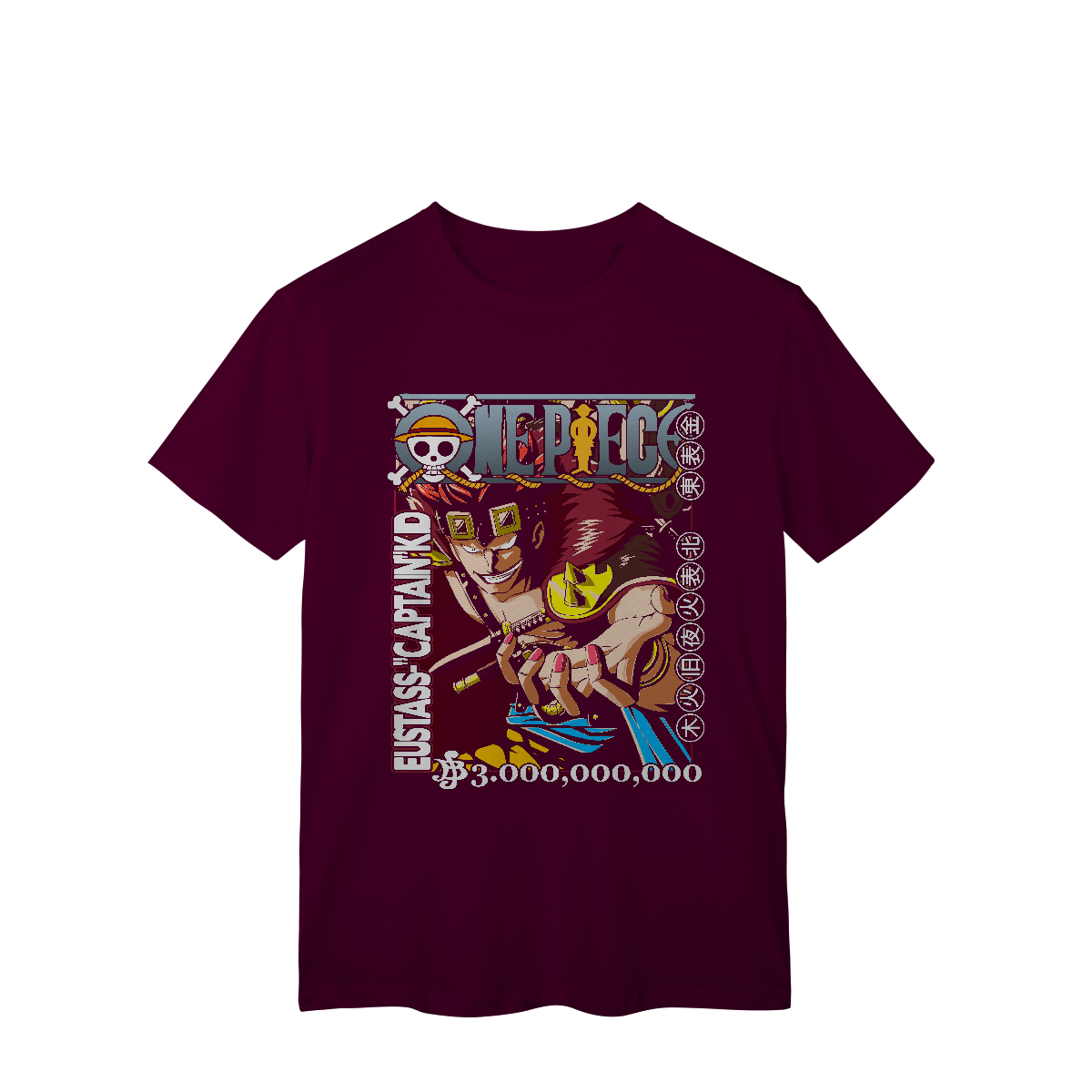 Camisa T-Shirt Classic Eustass "Captain" Kid