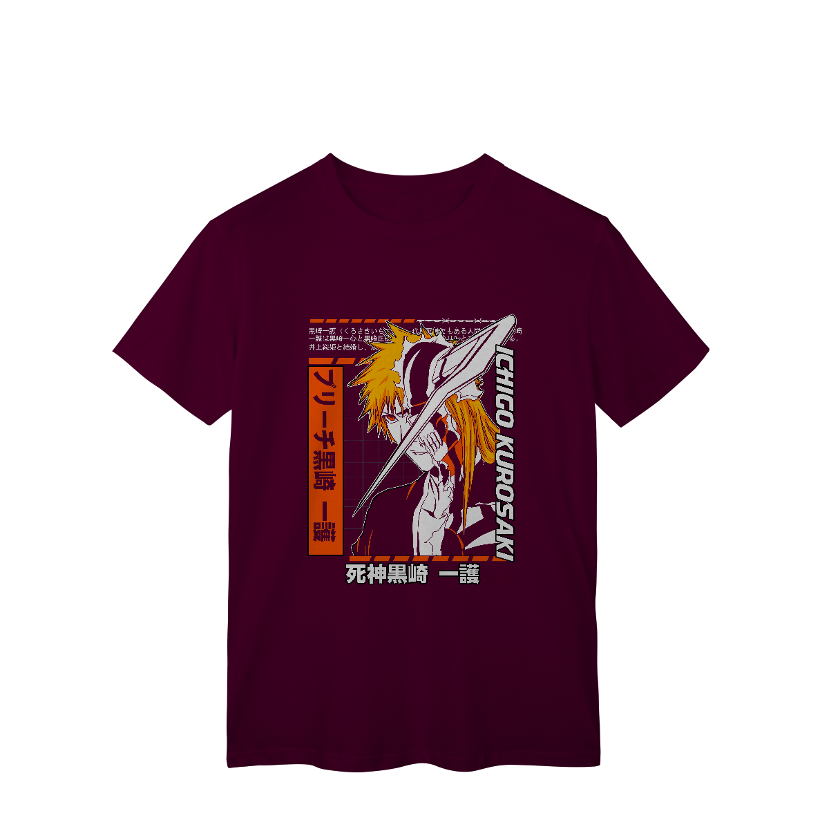 Camisa T-Shirt Classic Ichigo Kurosaki Transformation