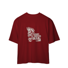Camiseta Oversized Punk Not Dead