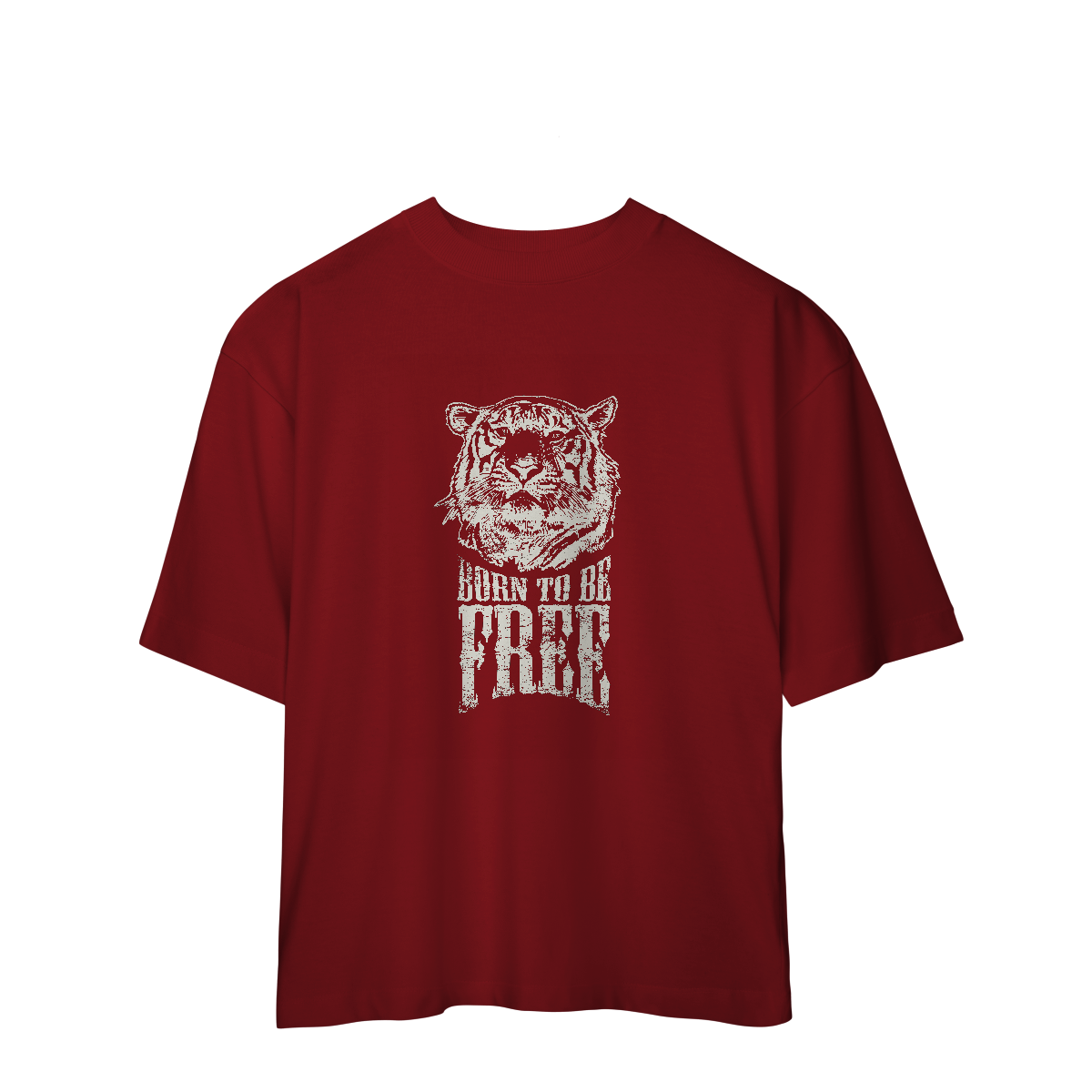 Camiseta Oversized Born to be Free