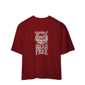 Camiseta Oversized Born to be Free