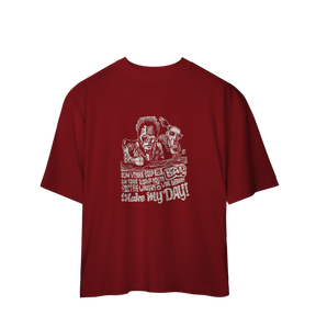 Camiseta Oversized Make My Day