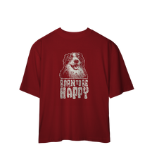 Camiseta Oversized Born To Be Happy