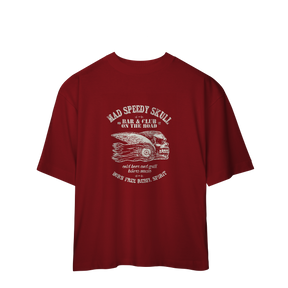 Camiseta Oversized Max Speedy Skull