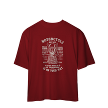Camiseta Oversized Motorcicle Is On Your Day