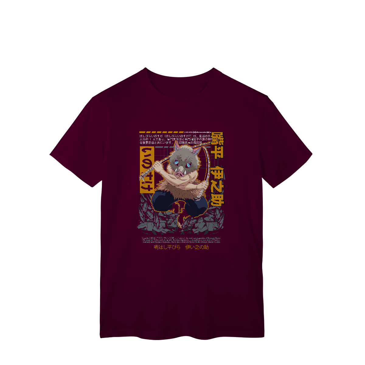 Camisa T-Shirt Classic Inosuke Demon Slayer