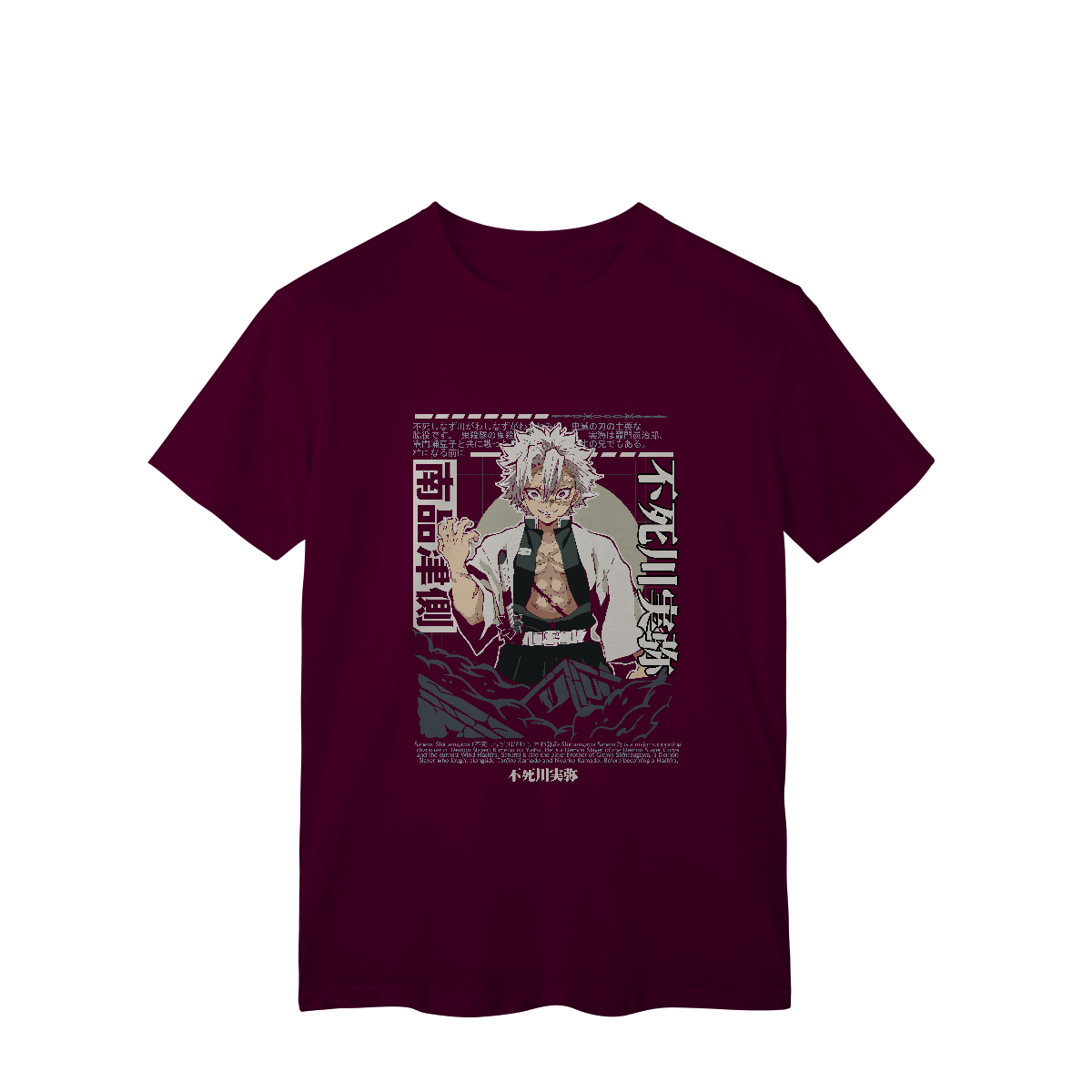 Camisa T-Shirt Classic SANEMI Demon Slayer