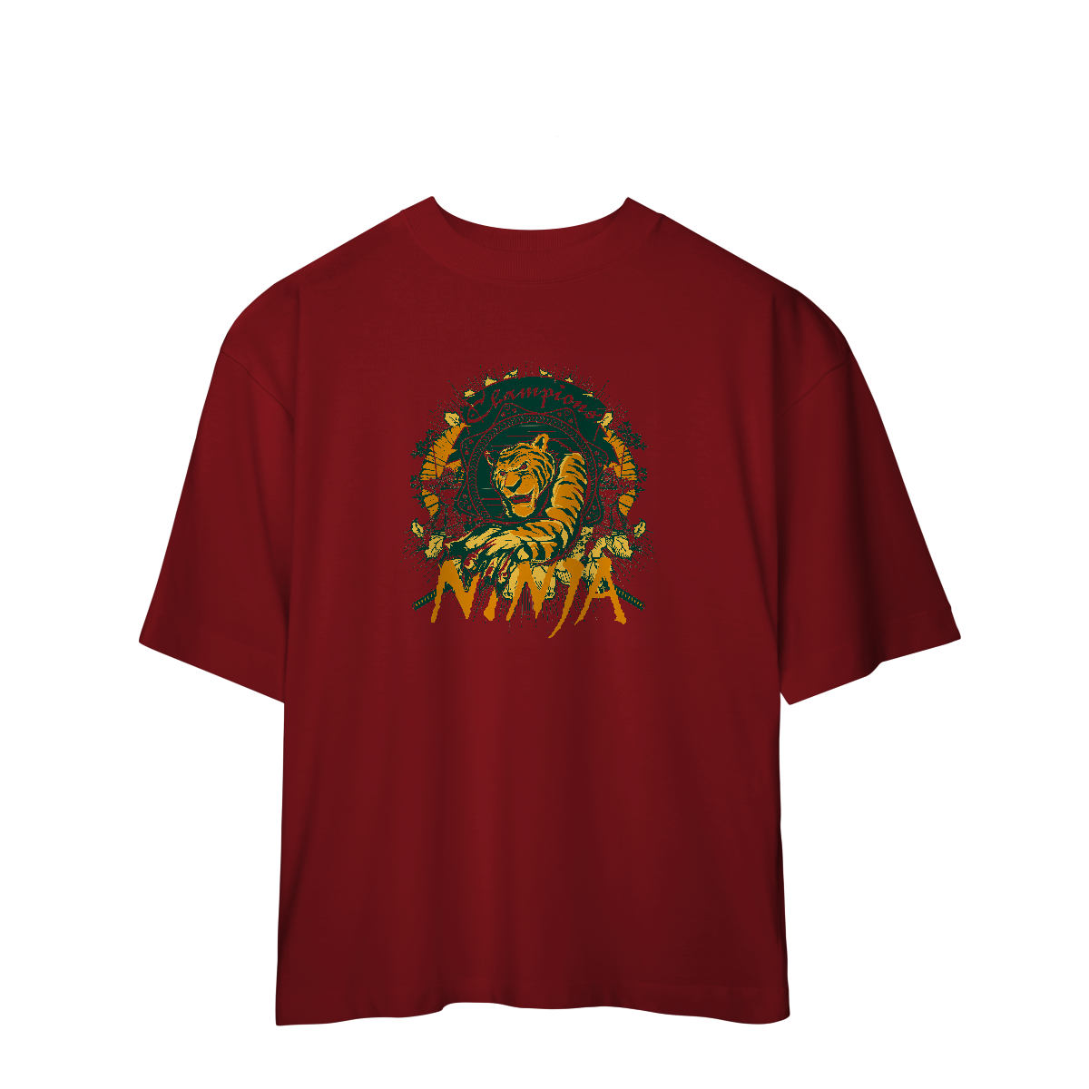 Camiseta Oversized Pantera Ninja