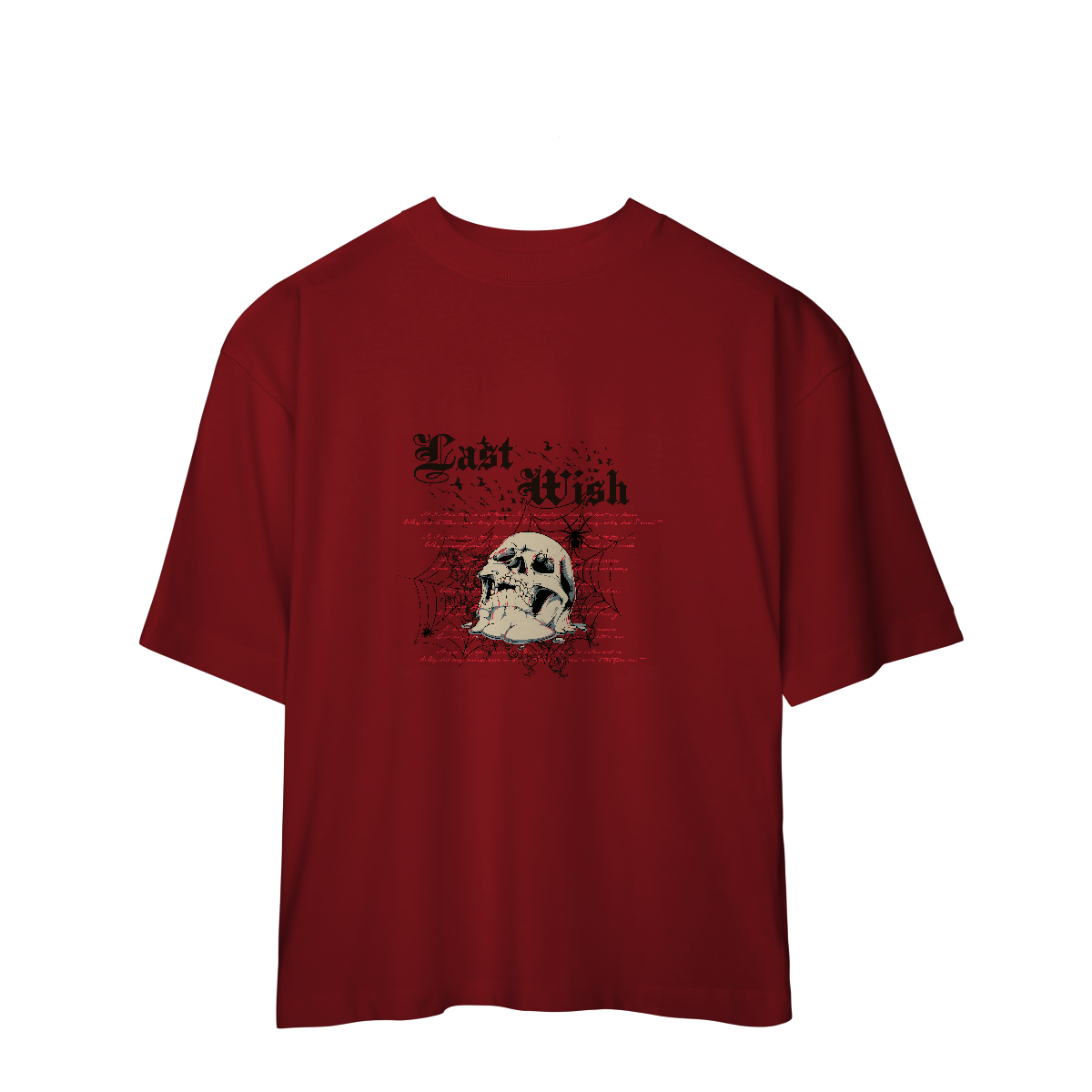 Camiseta Oversized Last Wish