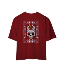 Camiseta Oversized Caveira Mexicana