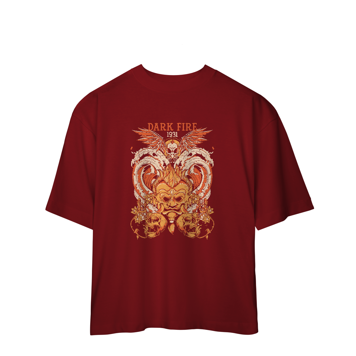 Camiseta Oversized Dark Fire 1951