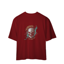 Camiseta Oversized Aggressive Skull