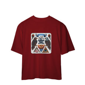 Camiseta Oversized Masonic Symbols