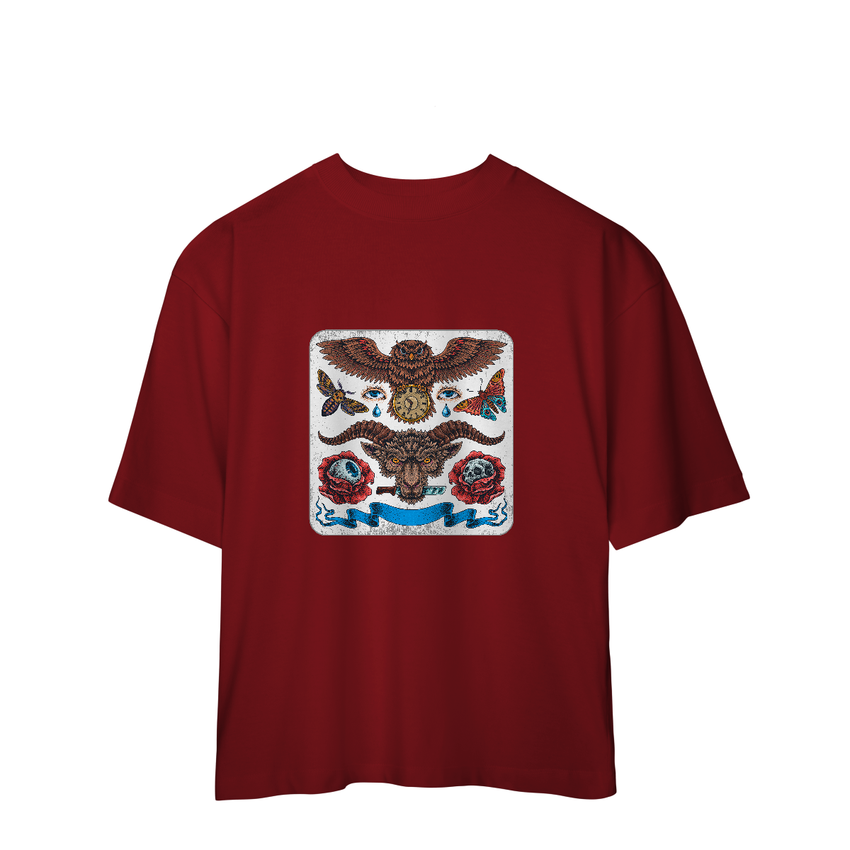 Camiseta Oversized The dark art