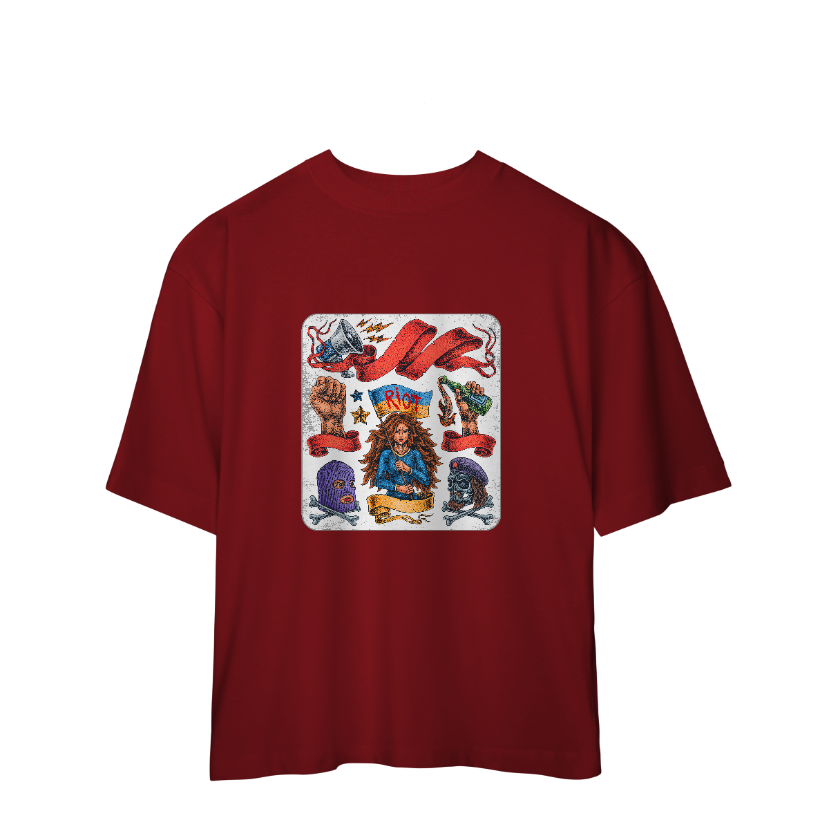 Camiseta Oversized Cultural protest