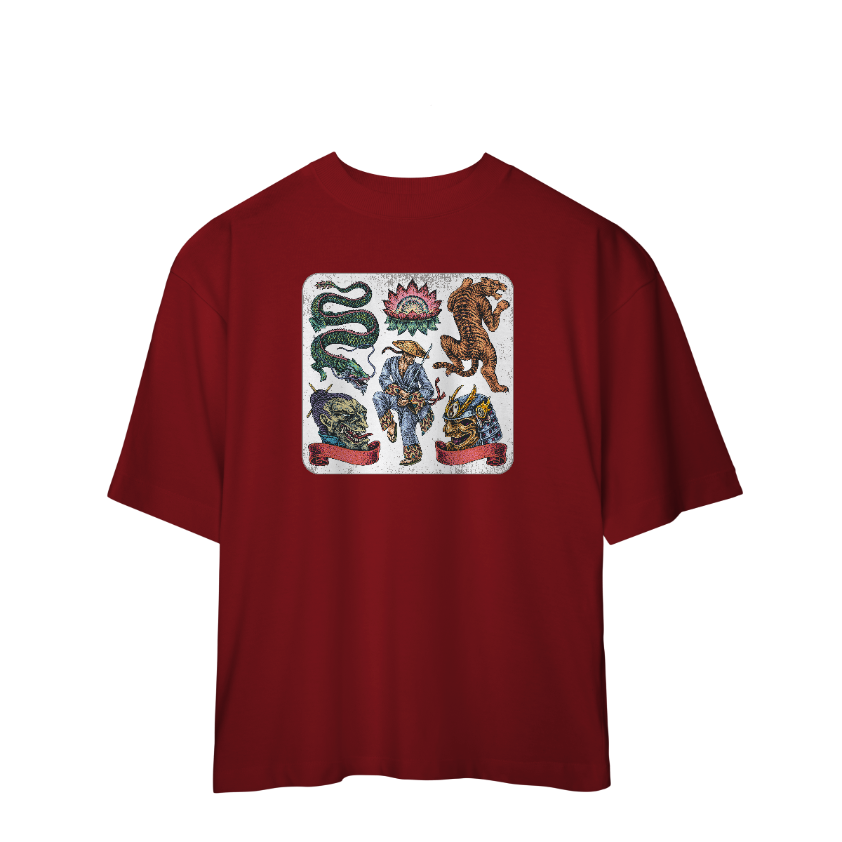 Camiseta Oversized Chinese